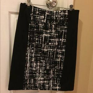 Black & White pencil skirt by Cynthia Rowley